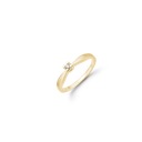 8KT D.RING 1X0,05CT WSI 4/GRAB