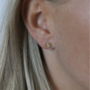 Aagaard - 8kt ørestik m/sy.zirconia