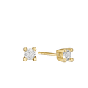 14Kt Ørestik 2X0,30Ct Wsi 4/Gra