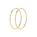 Senorita 50 Hoops Goldplated Silver - Pair