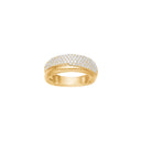 14kt. guldring m/dia. 0.525ct W/SI