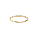 HEART 14kt. guld alliancering m/dia. 0.05ct W/SI