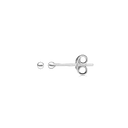 Sølv ørestikker kugle - 2 mm