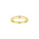 14kt. alliancering m/dia. 1 x 0,05 W/SI
