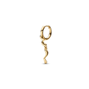 Ramen Chu Huggie Goldplated Silver - Single