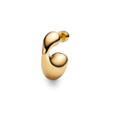 Dolphin Earring Large Gold - Single