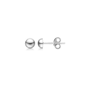 Sølv ørestikker halvkugle 5 mm