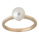 14 kt. guldring m. fvkp.