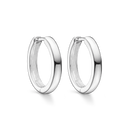 Sølv knækcreol hvælvet Mål 3 x 18 mm