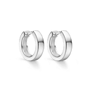 Sølv knækcreol kantet Mål 3 x 13 mm