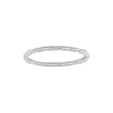 Rhod. sølv ring NICE52 1,6mm