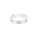Rhod. sølvring STATEMENT52 4mm SISTER
