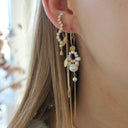 Three Leaves Earring