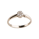 8kt. guldring m/cz
