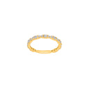 8kt. guldring m/cz
