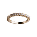 14kt. guldring m/cz