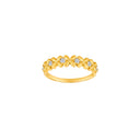 8kt. guldring m/cz