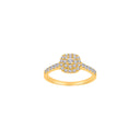 8kt. guldring m/cz