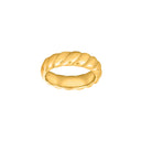 stål ring IP gold snoet