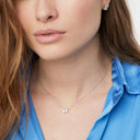 Sif Jakobs - Halskæde Ivrea Tre - Med Hvide Zirkoner