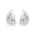 Sølv øreclips