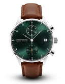 About Vintage 1815 Chromograph Steel / Green Sunray - Special - 116026