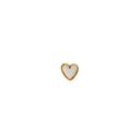 Petit Love Heart White Enamel