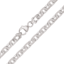 Sølv Ankerarmbånd flad 180 18cm