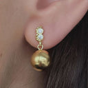 Twin Flow & Disco Ball Earring - Single