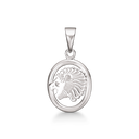 Sølv vedhæng stjernetegn løve - 13 x 12,5 mm