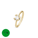 Ring 14K LG DIAMANT 1,00CT