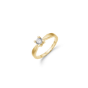 14KT D.RING 1X0,40CT WSI 4/GRAB