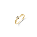 14KT D.RING 1X0,10CT WSI