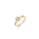 14KT D.RING 1X0,40CT WSI