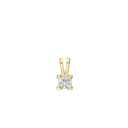 14Kt Vedh. 1X0,35Ct Wsi 4/Grabb