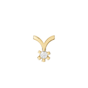 14Kt Vedh. 1X0,40Ct Wsi