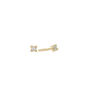 14kt ørestik m/sy.zirconia 23mm - 1492020-75