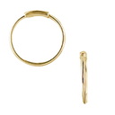 14kt creol 40mm, tråd 2mm m/vridlås