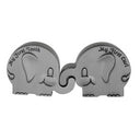 Fortinnet æske første tand/hårlok elefant -45*6cm - 154-73138