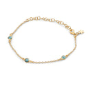 Guld Armbånd 16 - 20 cm - 1585-2-174
