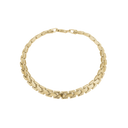 Aagaard - armbånd 8kt, lænke, 19 cm
