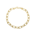 Aagaard - armbånd 8kt, lange led, 19 cm
