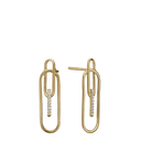 Ørestikker Forgyldt Sølv, Paper Clip