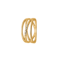 Aagaard - dame ring, 8kt guld m/7 cz