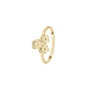 Ring, 8Kt, Blomster