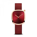 Time Pebble | poleret rosaguld - Dame - 34 mm - 18034-363