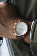 About Vintage 1815 Chronograph Rose Gold / White - 105129