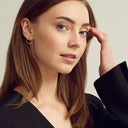 Sharin Øreringe - Forgyldt