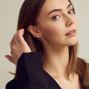 Sharin Øreringe - Forgyldt