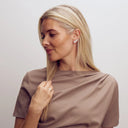 Scarlett Climber Øreringe - Sølvbelagt